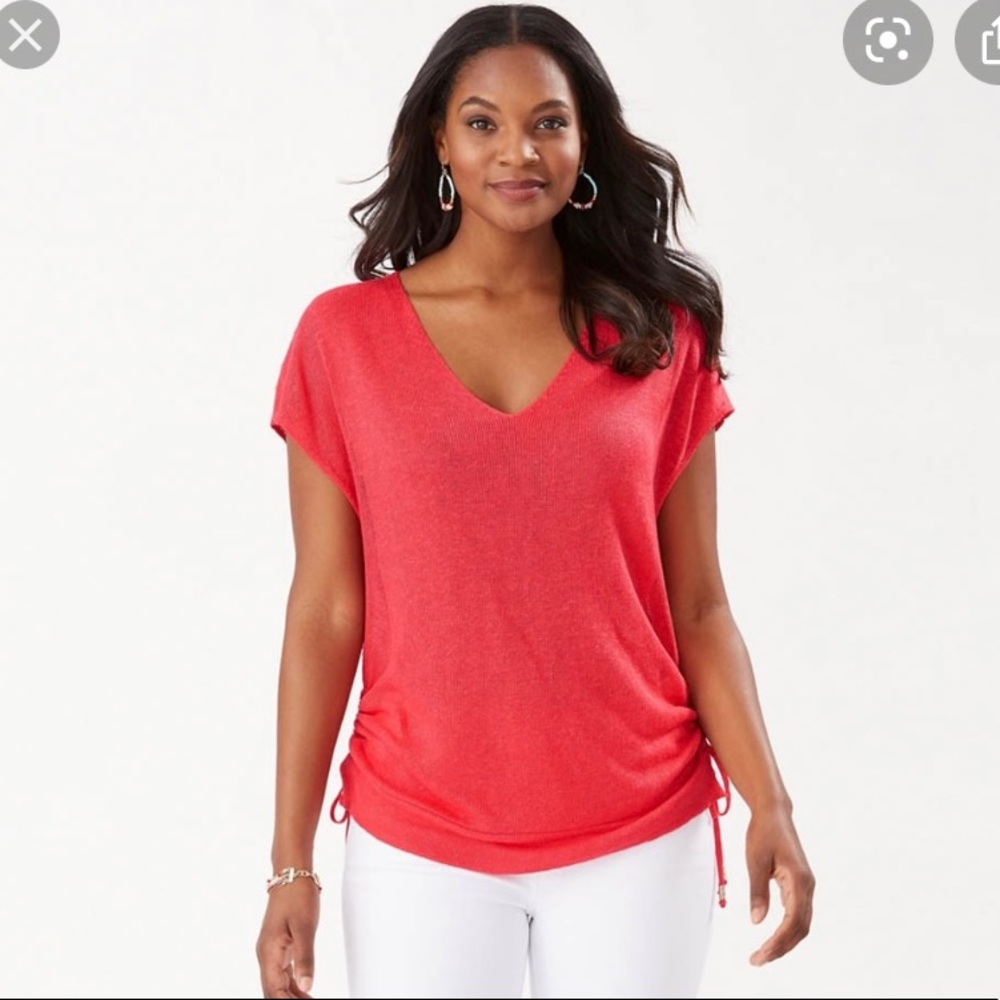 Tommy Bahama linen shirt, L, NWT